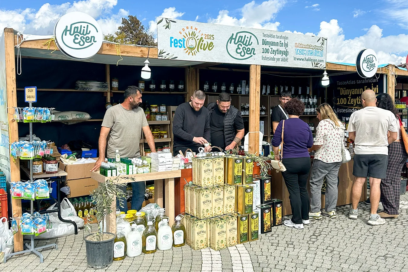 FestOlive fuarında Halil Esen standı