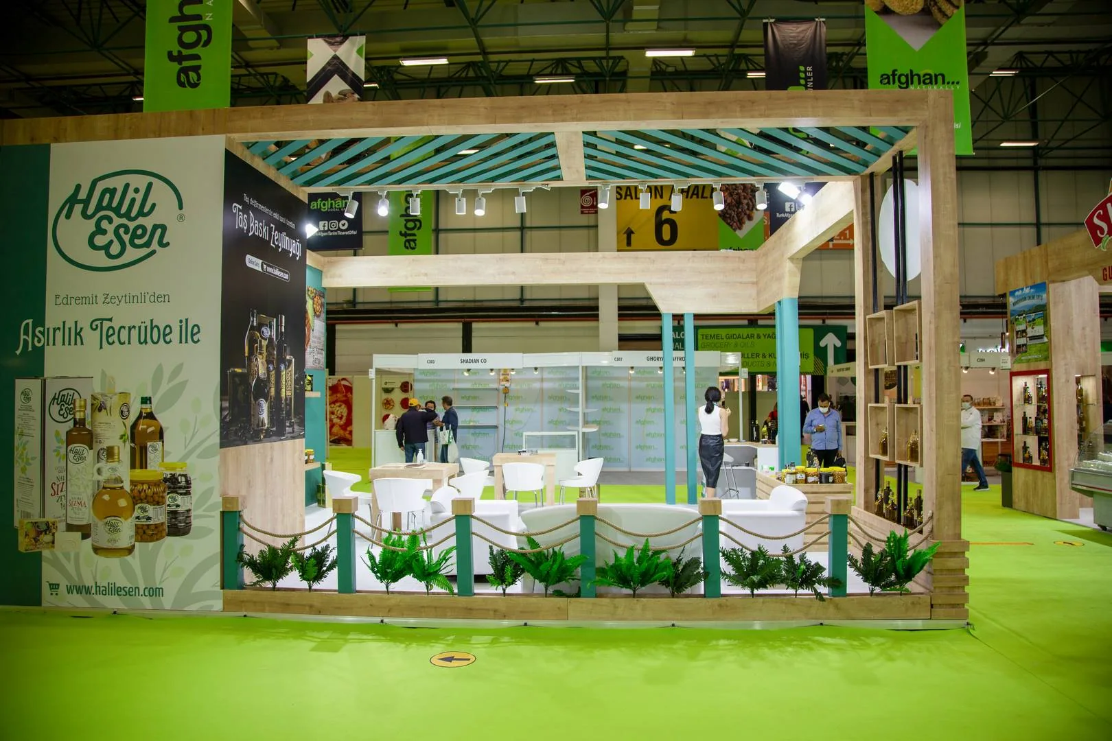 WorldFood fuarında Halil Esen standı