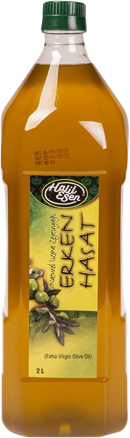 Erken Hasat Naturel Sızma Zeytinyağı, 2 litre PET şişe