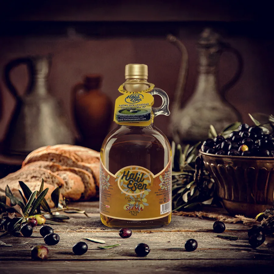 Naturel Sızma Zeytinyağı, 1 L, galon şişe