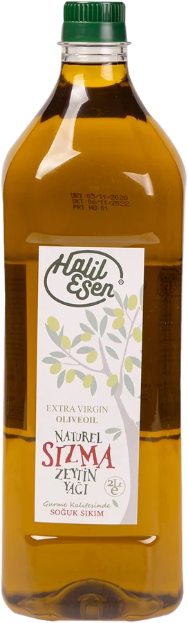Naturel Sızma Soğuk Sıkım Gurme Zeytinyağı, 2 L, pet şişe